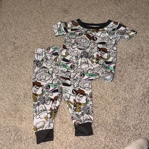 Toy Story Themed Pajama Set 18 mos